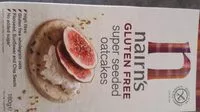 Jumlah gula yang masuk super seeded oatcakes