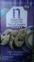 Jumlah gula yang masuk Blueberry & Raspberry Chunky Oat Biscuit Breaks