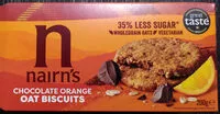 İçindeki şeker miktarı Chocolate Orange Oat Biscuits