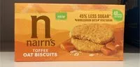 Jumlah gula yang masuk Toffee Oat Biscuits