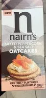 含糖量 Mixed Peppercorn & Sea Salt Oatcakes