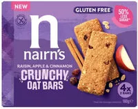 İçindeki şeker miktarı Nairn’s Crunchy Oat Bars