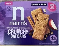 Jumlah gula yang masuk Raisin, Apple & Cinnamon Crunchy Oat Bars