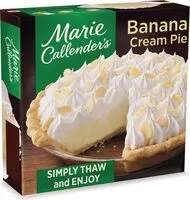 चीनी की मात्रा Banana cream pie frozen dessert