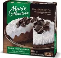 चीनी की मात्रा Chocolate satin pie frozen dessert