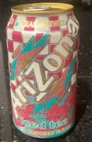 चीनी की मात्रा Iced Tea with Raspberry Flavor