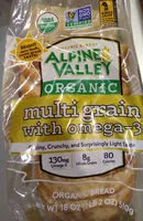 中的糖分和营养成分 Valley bread