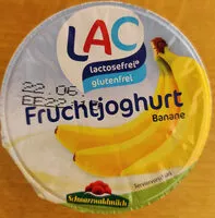 Количество сахара в LAC Fruchtjoghurt Banane