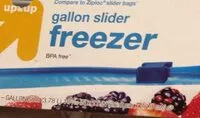 Количество сахара в Gallon slider freezer bags