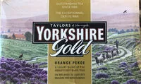 Sugar and nutrients in Yorkshire gold