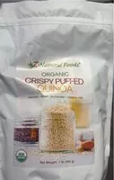 Amount of sugar in Crispy puffed quinoa