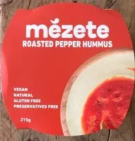 Amount of sugar in Roasted pepper hummus