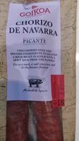 Количество сахара в Chorizo de navarra