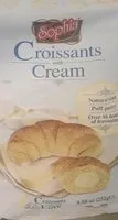 Количество сахара в Croissants with Cream