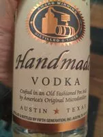Cantidad de azúcar en Handmade Vodka
