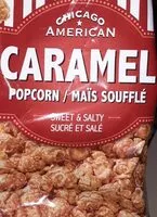 入っている砂糖の量 Pop corn caramel