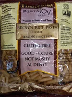 İçindeki şeker miktarı Brown Rice Pasta, Penne