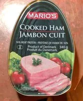 Quantité de sucre dans Jambon cuit