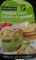 Quantité de sucre dans Salade de poulet