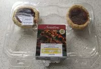 Sokerin määrä sisällä Tartelettes au beurre et aux pacanes