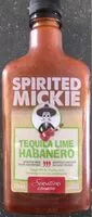 Sokerin määrä sisällä Tequila lime habanero