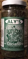 Cantidad de azúcar en Coriander Chutney