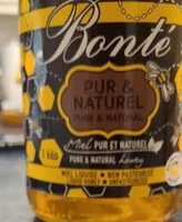 Amount of sugar in Miel pur et naturel