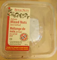 Sucre et nutriments contenus dans Royal nuts