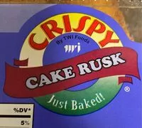 Suhkru kogus sees Crispy Rusk Cake