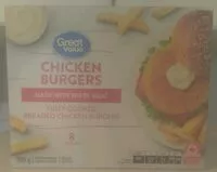 含糖量 Chicken Burgers