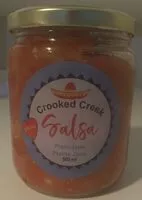 Sucre et nutriments contenus dans Crooked creek salsa