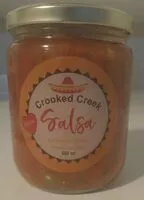 Suhkur ja toitained sees Crooked creek salsa