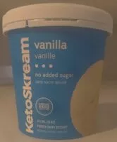 Suhkru kogus sees Vanilla Frozen Dairy Dessert