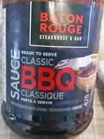 Amount of sugar in Sauce bbq bâton rouge