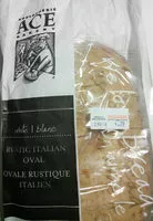 入っている砂糖の量 pain rustique italien