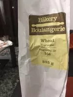 Sucre et nutriments contenus dans The bakery la boulangerie