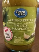 Quantité de sucre dans Jalapeno pepper hot sauce