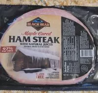Suhkru kogus sees Maple Cured Ham Steak with Natural Juices