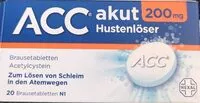 Количество сахара в ACC akut