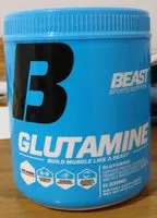 Sugar and nutrients in Beast sports nutrition