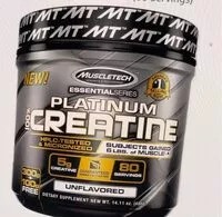 入っている砂糖の量 Platinum creatine