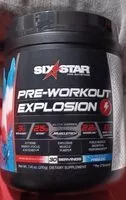 入っている砂糖の量 Pre-Workout Explosion