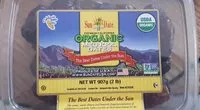 Sucre et nutriments contenus dans Sun date organic medjool dates