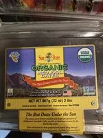 Jumlah gula yang masuk Organic Dates