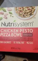 含糖量 Chicken pesto pizza bowl