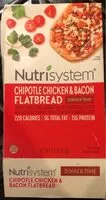 含糖量 Chipotle Chicken & Bacon Flatbread