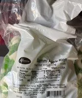入っている砂糖の量 Gummy rings