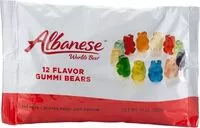 入っている砂糖の量 12 Flavor Gummi Bears