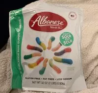 入っている砂糖の量 Sour 12 flavor mini gummi worms