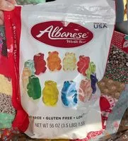 入っている砂糖の量 Gummy Bear